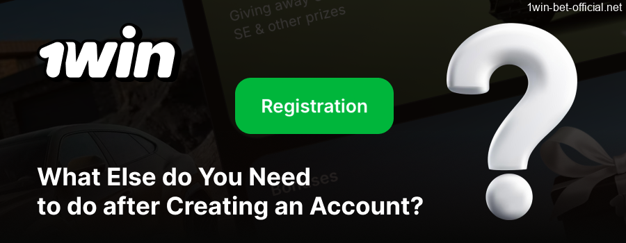 1win account verification and first deposit steps