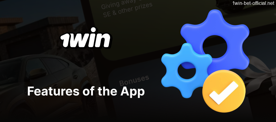 Key features and tools of 1Win app