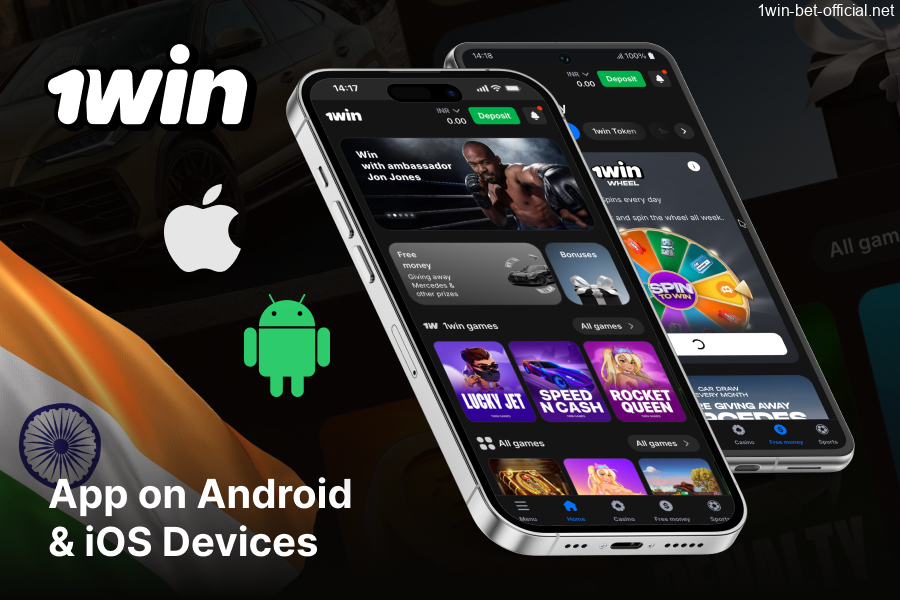 1win app for Android and iOS